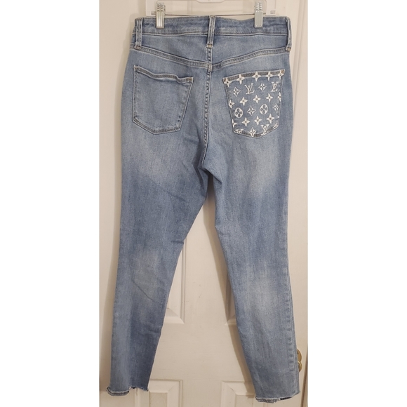 Universal Thread Jeans w Custom HandPainted Pocket - Picture 1 of 5